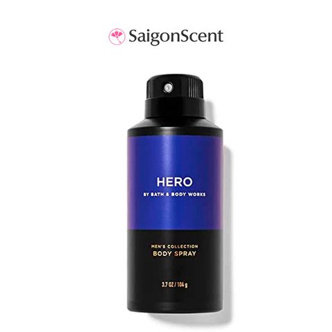 Xịt thơm toàn thân cho nam Bath & Body Works Body Spray HERO 104g