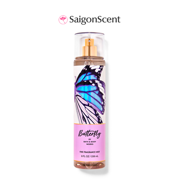 Xịt thơm toàn thân Bath & Body Works Body Mist BUTTERFLY 236mL