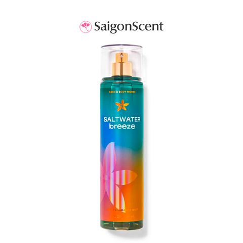 Xịt thơm toàn thân Bath & Body Works Body Mist SALTWATER BREEZE 236mL