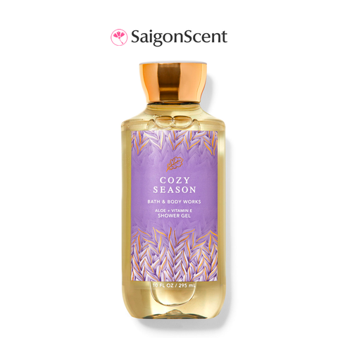 Sữa tắm Bath & Body Works Shower Gel COZY SEASON | IVORY CASHMERE 295mL