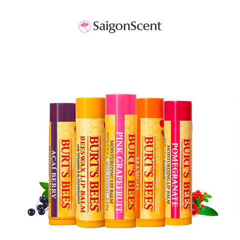 Son dưỡng không màu Burt's Bees Lip Balm