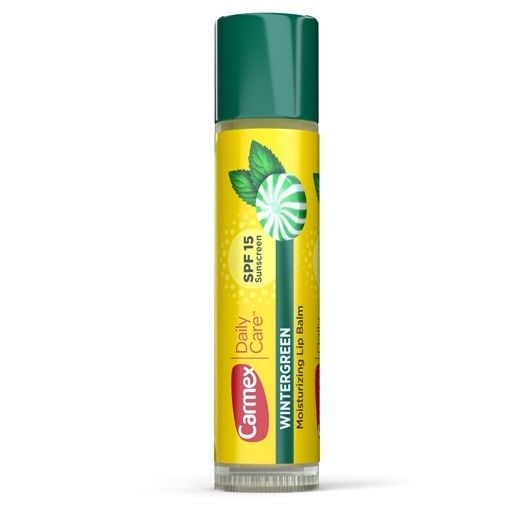 Son dưỡng môi dạng thỏi Carmex Moisturizing Lip Balm 4.25g | Hương bạc hà (Wintergreen)