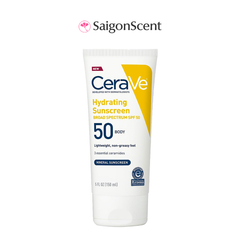Kem chống nắng vật lý cho cơ thể CeraVe Hydrating Sunscreen Body Lotion SPF 50 150mL