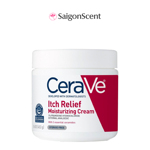 Kem dưỡng CeraVe Itch Relief Moisturizing Cream 453g