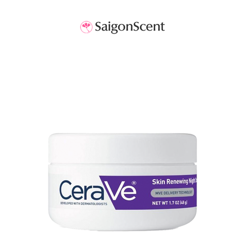 Kem dưỡng đêm chống lão hóa CeraVe Skin Renewing Night Cream 48g
