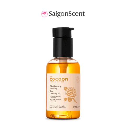 Dầu tẩy trang hoa hồng Cocoon Rose Cleansing Oil 140mL