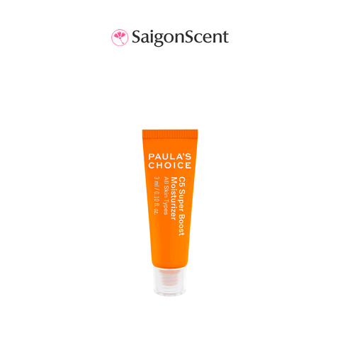 Kem dưỡng ẩm sáng da và tăng sinh collagen Paula's Choice C5 Super Boost Moisturizer 3mL