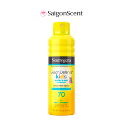 Xịt chống nắng cho trẻ Neutrogena Beach Defense Kids Sunscreen Spray SPF 70 184g