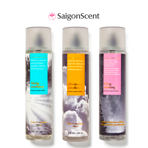 Xịt thơm toàn thân Bath & Body Works Body Mist SESSIONS OF THE DAY COLLECTION 2022 236mL