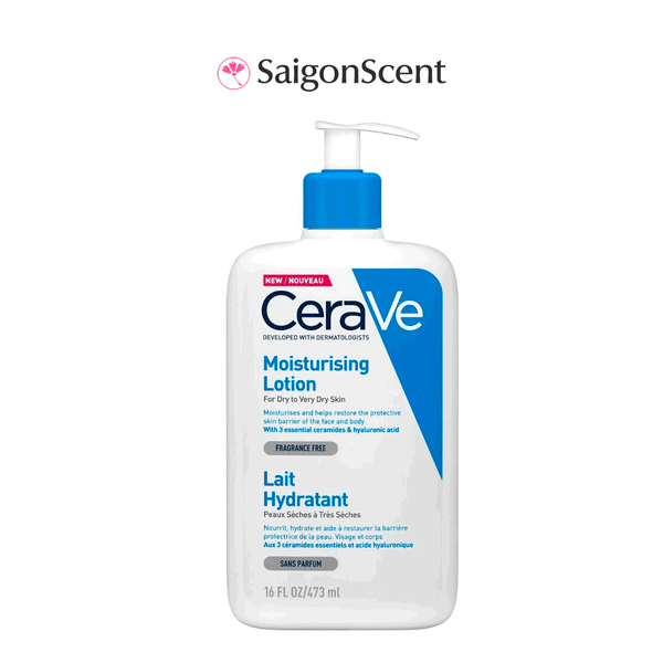 Bản Pháp | Sữa dưỡng ẩm Cerave Daily Moisturizing Lotion Lait Hydratant 473mL