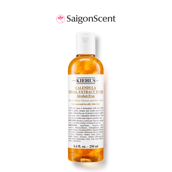 Nước cân bằng Hoa Cúc Kiehl's Calendula Herbal Extract Alcohol-Free Toner 250mL