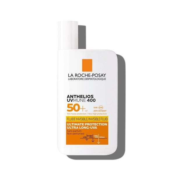 Sữa chống nắng La Roche-Posay Anthelios UVMune 400 Fluide Invisible SPF50+ 50mL