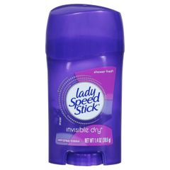 Lăn khử mùi dạng sáp Lady Speed Stick Invisible Dry Shower Fresh 39.6g