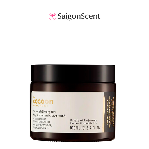 Mặt nạ nghệ sáng da, giảm thâm The Cocoon Hung Yen Turmeric Face Mask 100ml