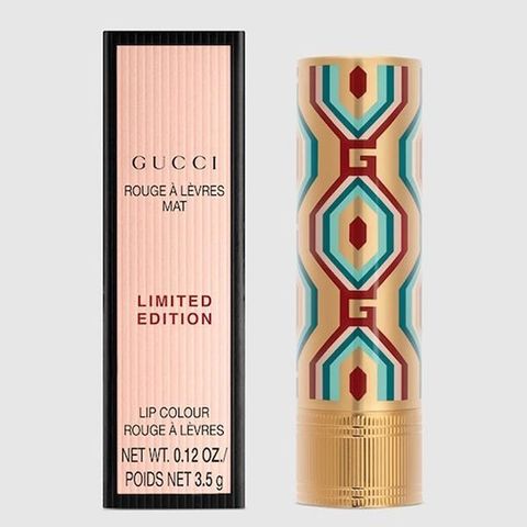 Son GUCCI Limited Edition 208 They Met In Argentina | Màu hồng cam đất 3.5g
