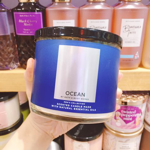 Nến thơm 3 bấc Bath & Body Works OCEAN 411g