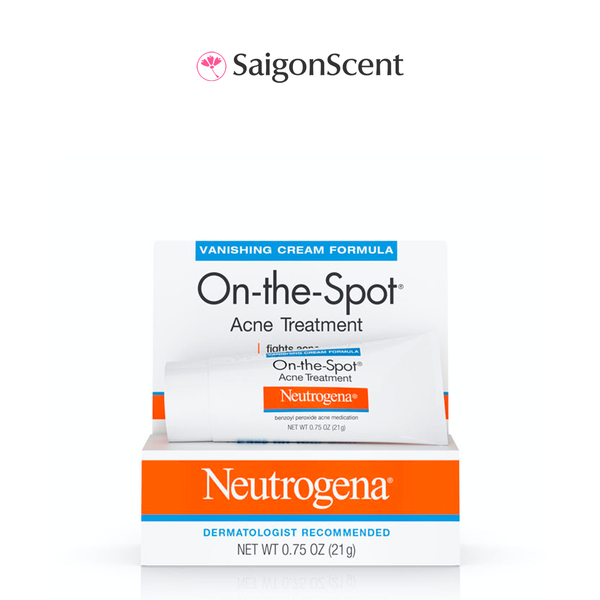 Chấm mụn Neutrogena On-The-Spot Acne Treatment 21g