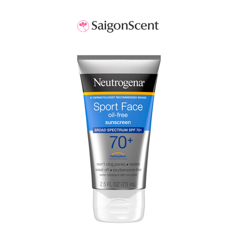 Kem chống nắng Neutrogena Sport Face Oil-Free Lotion SPF 70 73mL