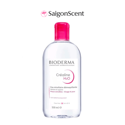 Hàng xách tay | Nước tẩy trang dịu nhẹ cho da nhạy cảm Bioderma Sensibio H2O 500mL