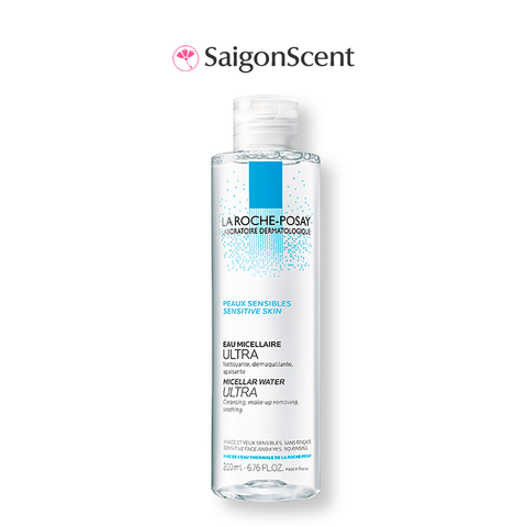 Nước tẩy trang dành cho da nhạy cảm La Roche-Posay Micellar Water Ultra Sensitive Skin 200mL