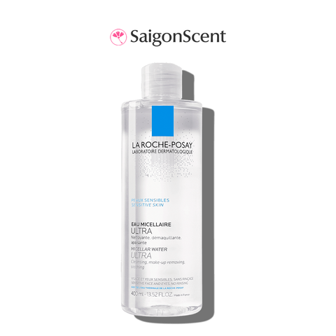 Nước tẩy trang dành cho da nhạy cảm La Roche-Posay Micellar Water Ultra Sensitive Skin 400mL