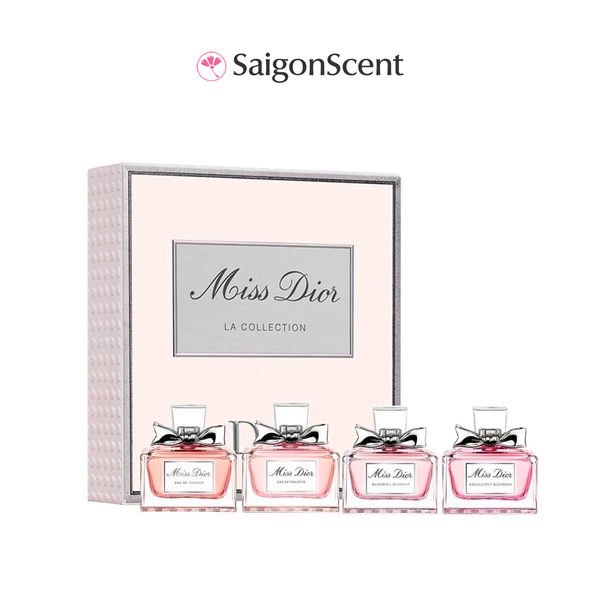 Bộ 4 chai nước hoa Miss Dior La Collection Set (4x5ml)