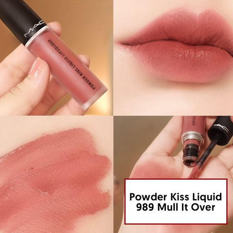 Son kem MAC Powder Kiss Liquid Lipcolour 989 Mull It Over