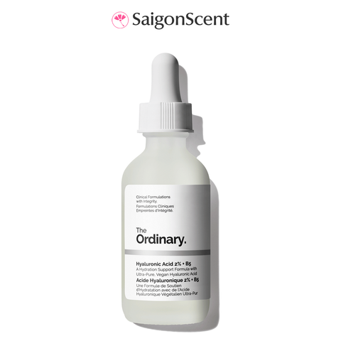 Tinh chất cấp nước dưỡng ẩm The Ordinary Hyaluronic Acid 2% + B5 60mL