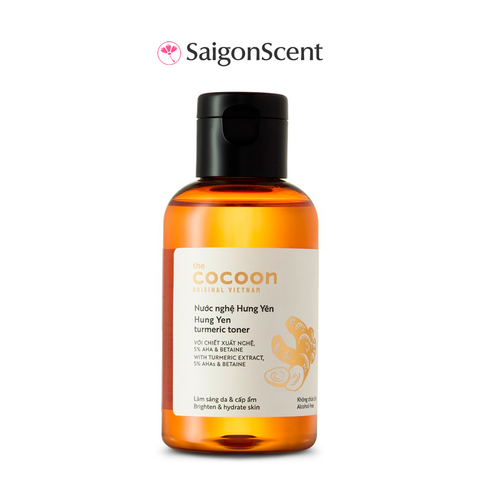 Nước cân bằng da chiết xuất nghệ The Cocoon Hung Yen Turmeric Toner 140ml