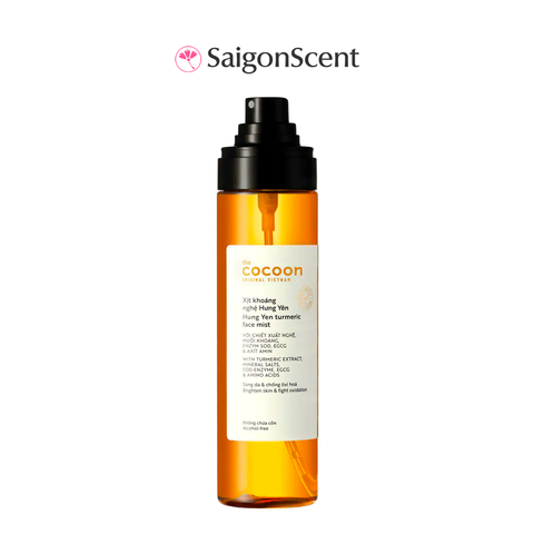 Xịt khoáng nghệ The Cocoon Hung Yen Turmeric Face Mist 130ml