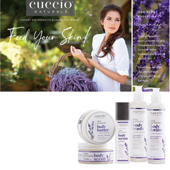 Tẩy tế bào chết Lavender Cuccio