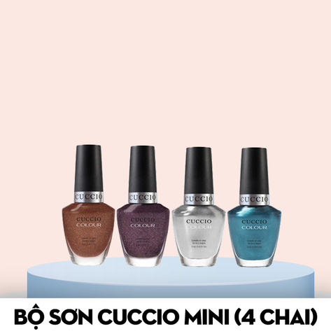 Bộ sơn Cuccio Mini (4 chai) 6206