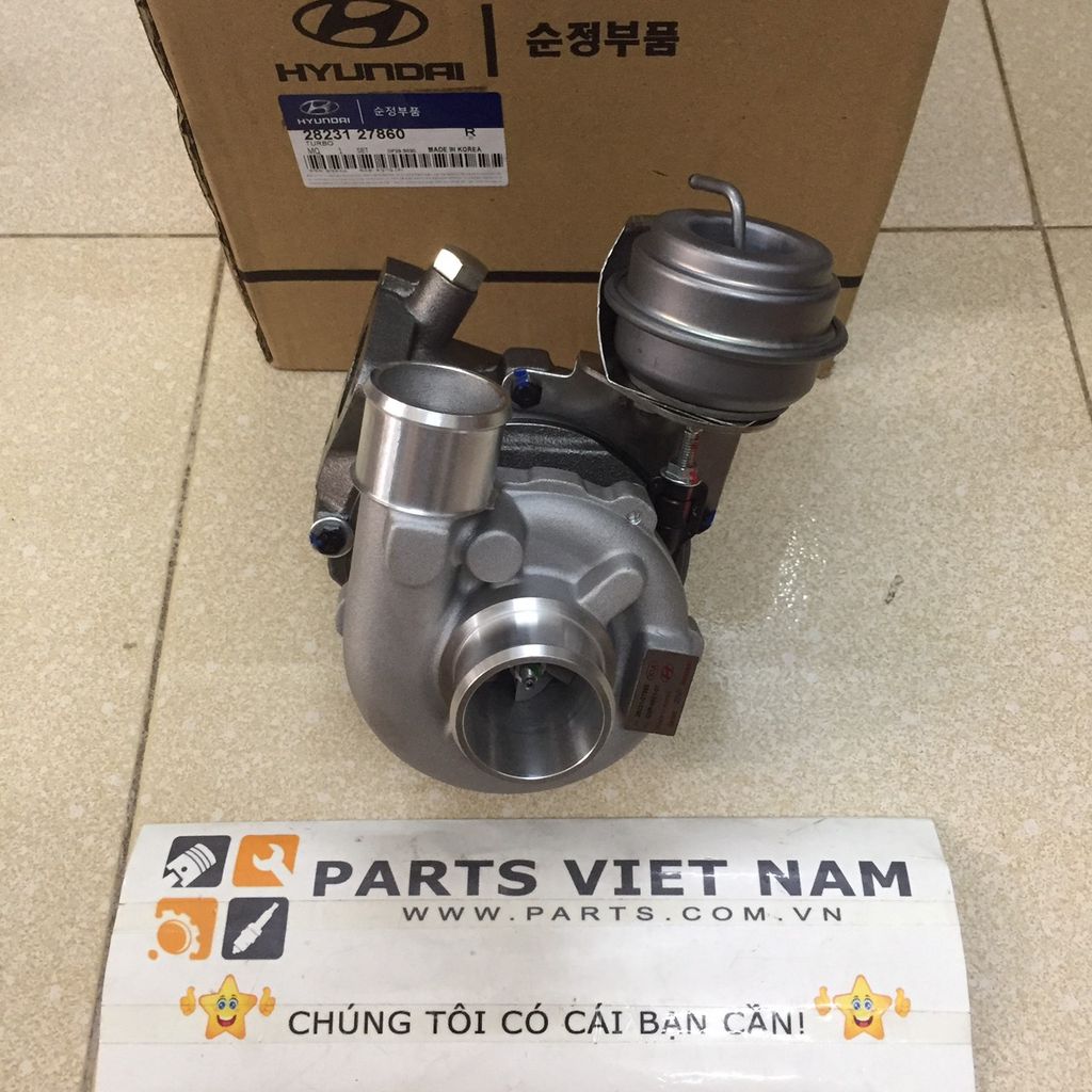 Turbo Santafe 2.0 động cơ D4EA đời 2006 - 2011. Hàng Gratget Hàn Quốc bảo hành 3 tháng. Mã 28231-27860, 2823127860