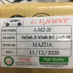 Cây láp Mazda 6 đời 2005 thông số 28*26*600 hàng nhật RH