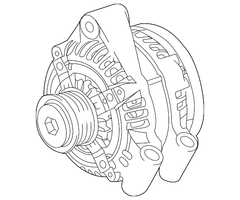 Máy phát Discovery 30l diesel Range rover sport 30l diesel LR076696, LR034014, LR054993, LR072765