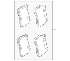 Má phanh trước Land Rover OEM LR110084