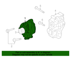 Máy phát Land Rover LR3, Range Rover, Range Rover Sport chính hãng YLE500390, LR008860, YLE500190,