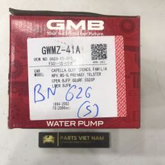 Bơm nước động cơ Mazda 626, Ford Laser 1.8 đời 2001 - 2005. Hàng GMB Japan. Mã 8AG9-15-010, FS01-15-010F, 8AG915010, FS0115010F.