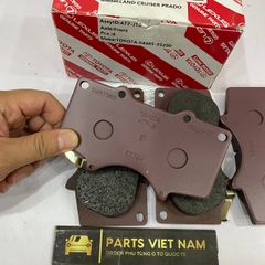 Má phanh trước Toyota Fortuner 2006 - 2019, Land Cruiser Prado 2005 - 2012, Lexus GX400, GX460 2009 - 2013. Hàng OEM. Mã 04465-35290, 0446535290, 04465-60320, 0446560320