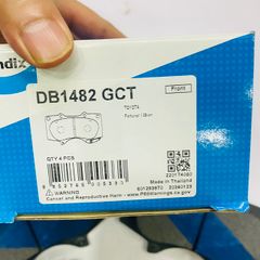 Má phanh trước Toyota Land Cruiser Prado 2005 - 2012, Lexus GX400, GX460 2009 - 2013. Hàng Bendix Thailand. Mã 04465-35290, 0446535290, 04465-60320, 0446560320, DB1482-GCT