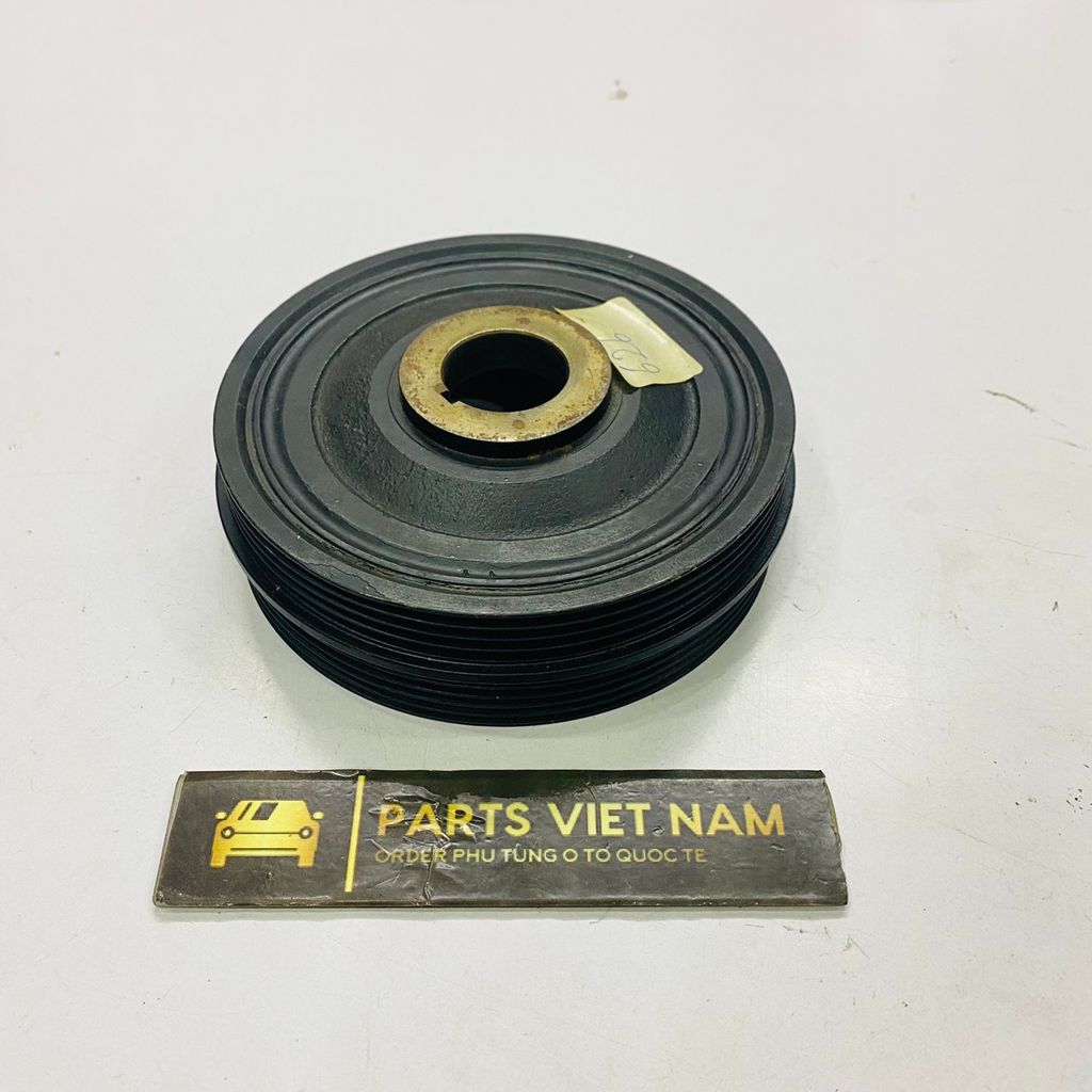 Puly trục cơ Mazda 626 2.0 đời 1993 - 1995. Hàng cao cấp Mã FS05-11-401, FS11-11-401