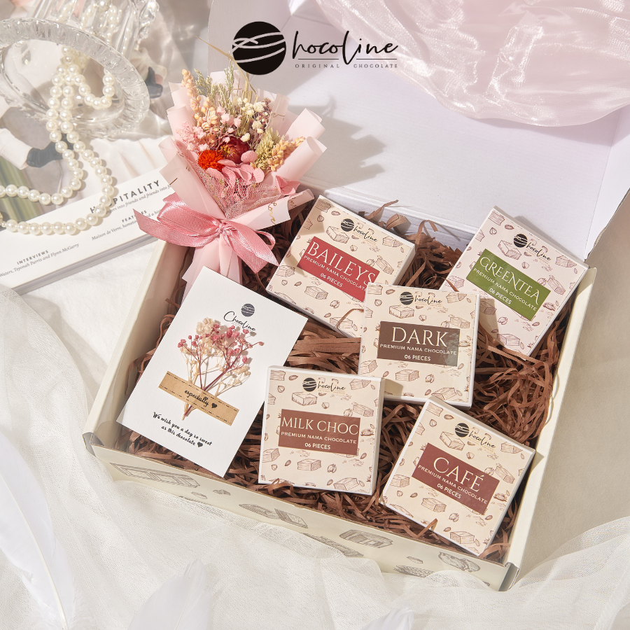 Gift Set My Love (hộp cartone): 5 hộp Minisize