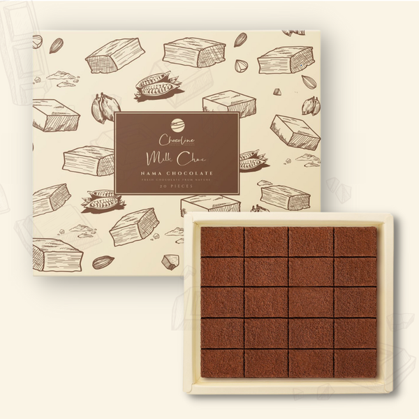 Sô cô la Tươi vị Milk Choco (55% Cacao) - Fullsize 20 viên