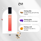  Nước hoa Unisex Zya Santal 33 