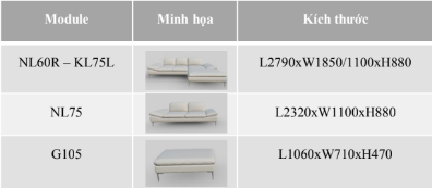 Bộ Sofa ENJOY AND MORE - 15450