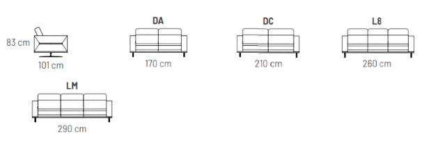 Bộ Sofa CANALETTO – 3422