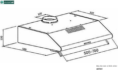 Máy hút mùi Arber AB700V (Cổ điển)