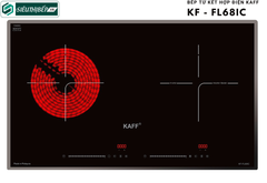 Bếp từ kết hợp điện Kaff KF - FL68IC Inverter tiết kiệm điện