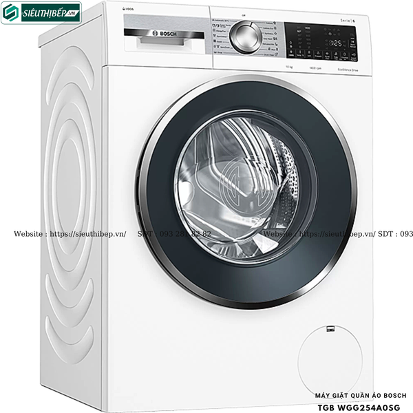 Máy giặt Bosch TGB WGG254A0SG - Serie 6 (10Kg)