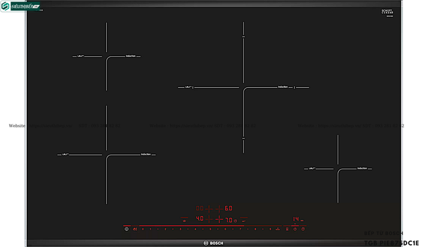 Bếp từ Bosch TGB PIE875DC1E - Serie 8 (4 vùng nấu - Made in Spain)